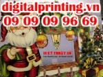 Nhận in vật phẩm trang trí Noel, Giáng Sinh tại Digital Printing