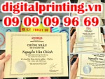 Top 10 xưởng in giấy chứng nhận tại Digital Printing